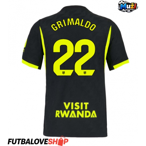 Dres Atletico Madrid Alejandro Grimaldo #22 Preč 2026-27 Krátky Rukáv